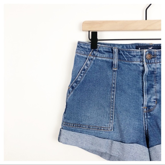 Hollister Shorts | Hollister Highrise Mom Short | Poshmark